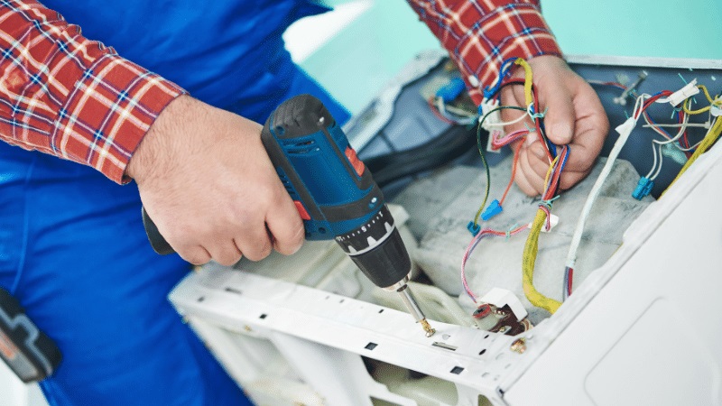 Gölcük Samsung Samsung çamaşır makinesi kart tamiri – Su almama arızası orijinal parça ile giderildi. - Teknik servis örneği